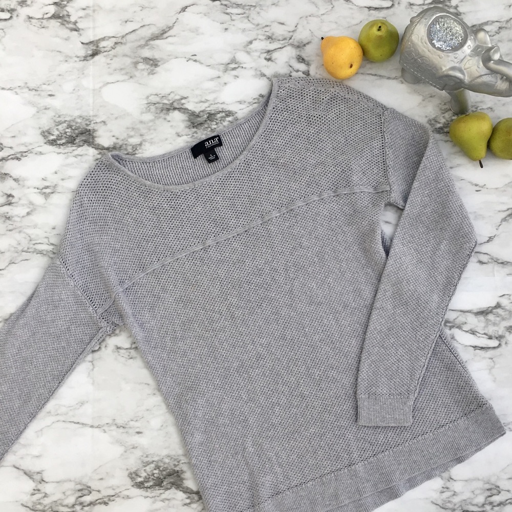 a.n.a Gray Sweater